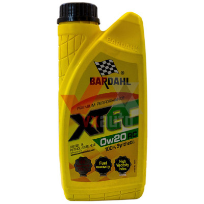 Олива 0w20  1 л Bardahl XTEC, API SP (RC)