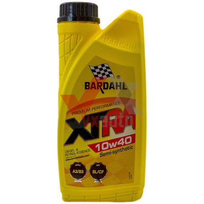 Масло 10w40 1 л Bardahl XTRA, API SL/CF