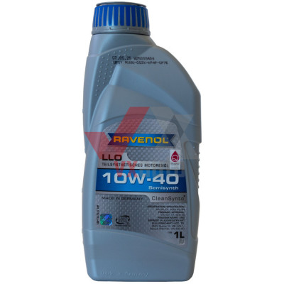 Масло 10w40 1 л Ravenol LLO Teilsynthetisches, API SN/CF