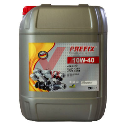 Масло 10w40 20 л Prefix, API SL/CF