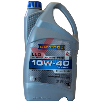 Масло 10w40 4 л Ravenol LLO Teilsynthetisches, API SN/CF