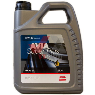 Масло 10w40 5 л Avia Super Plus FE17, API SL/CF