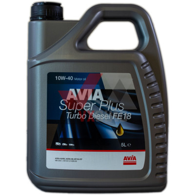 Масло 10w40 5 л Avia Super Plus FE18 Turbo Diesel, API SL/CF