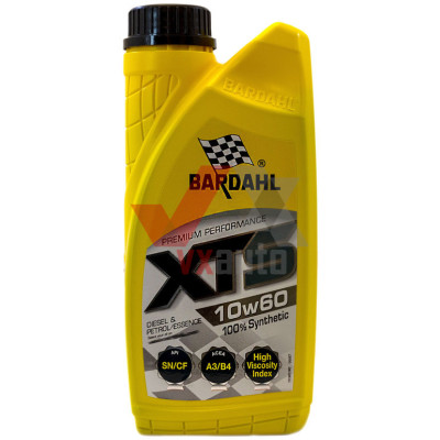 Масло 10w60 1 л Bardahl XTS, API SN/CF