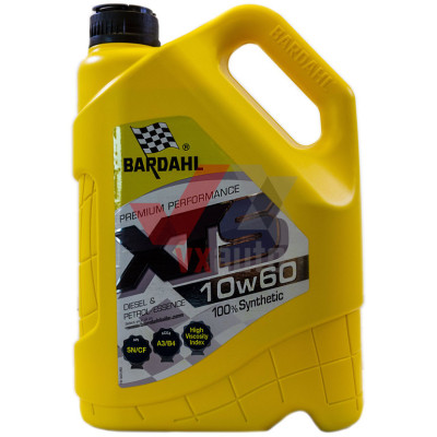 Масло 10w60 5 л Bardahl XTS, API SN/CF