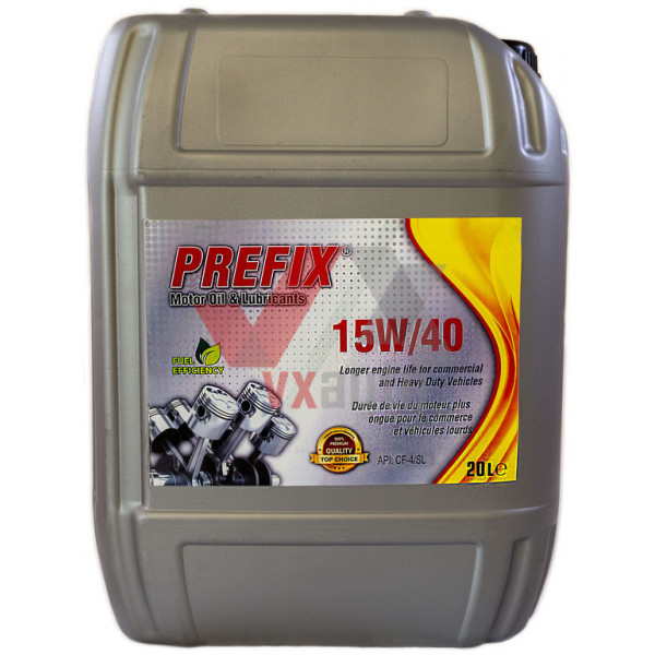 Олива 15w40 20 л Prefix Diesel, API SL/CF-4