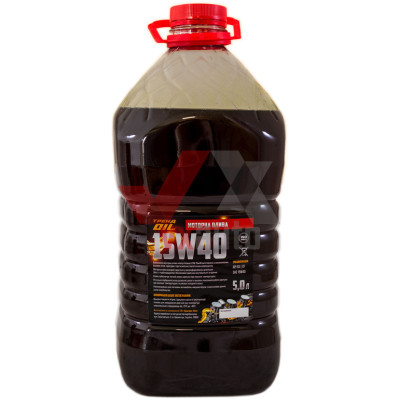 Масло 15w40 5 л Тренд OIL (канистра ПЭТ), API SG/CF