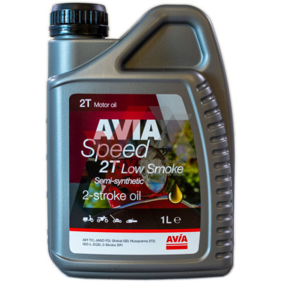 Масло 2T 1 л Avia Low Smoke, API TC