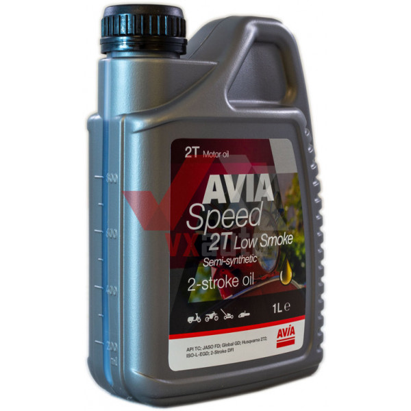 Олива 2T 1 л Avia Low Smoke, API TC
