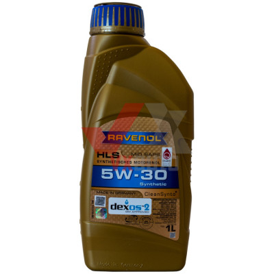 Масло 5w30  1 л Ravenol HLS Synthetisches, API SN/CF