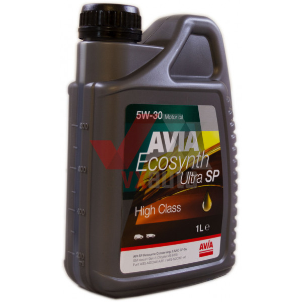 Олива 5w30 1 л Avia Ecosynth Ultra, API SP