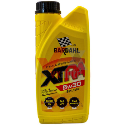 Масло 5w30 1 л Bardahl XTRA, API SN