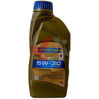 Масло 5w30 1 л Ravenol FO Synthetisches, API SL/CF