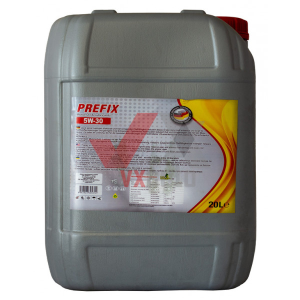 Олива 5w30  20 л Prefix, API SN/CF