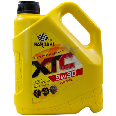 Масло 5w30 4 л Bardahl XTC, API SN