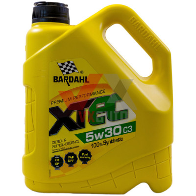 Масло 5w30 4 л Bardahl XTEC, API SP