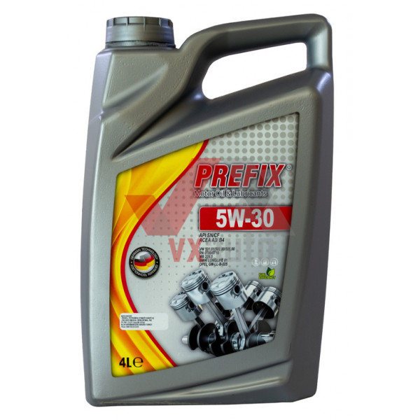 Олива 5w30 4 л Prefix, API SN/CF