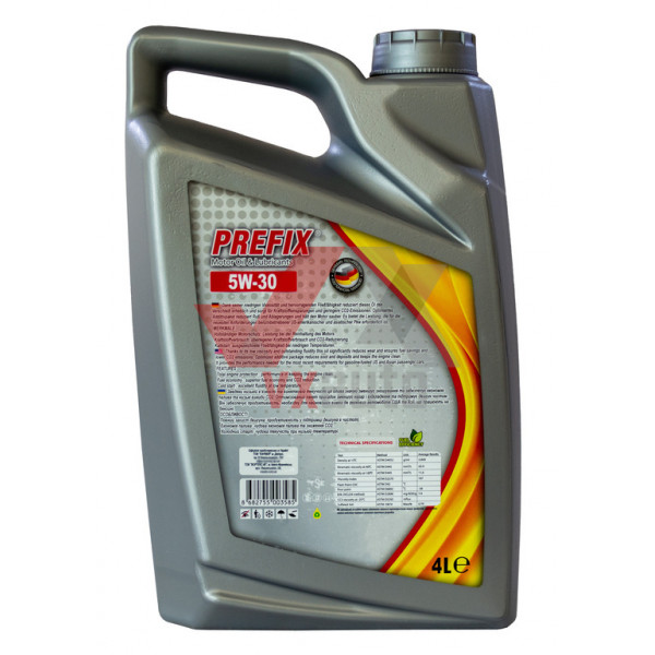 Олива 5w30 4 л Prefix, API SN/CF