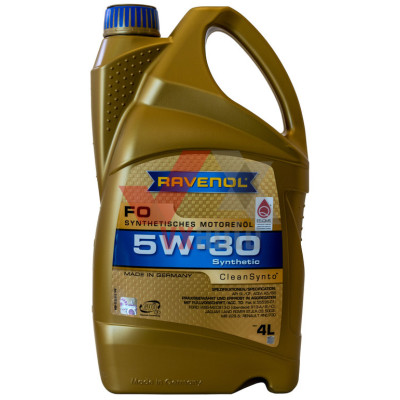 Масло 5w30 4 л Ravenol FO Synthetisches, API SL/CF