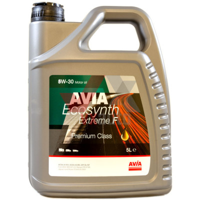 Масло 5w30 5 л Avia Ecosynth Extreme F, API SL/CF