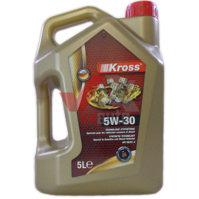 Масло 5w30 5 л KROSS Synthetic Technology, API SN/CI-4