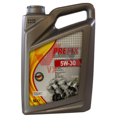 Масло 5w30 5 л Prefix, API SN/CF