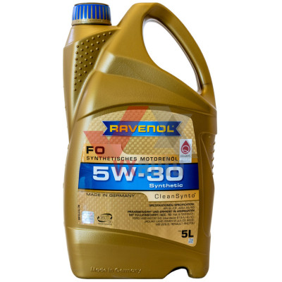 Масло 5w30 5 л Ravenol FO Synthetisches, API SL/CF