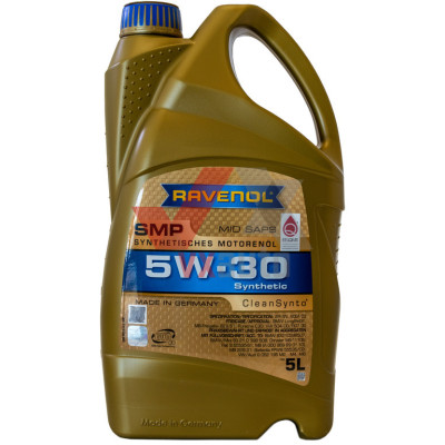Масло 5w30 5 л Ravenol SMP Synthetisches, API SN