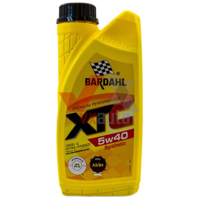 Масло 5w40 1 л Bardahl XTC, API SN/CF