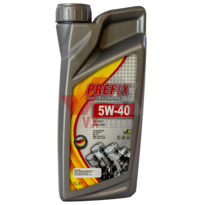 Масло 5w40 1 л Prefix, API SN/CF