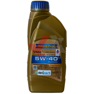 Масло 5w40 1 л Ravenol VMO Synthetisches, API SN/CF