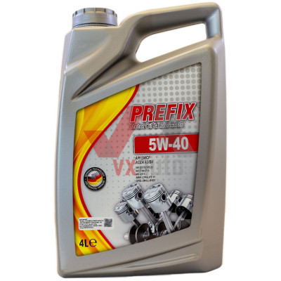 Олива 5w40 4 л Prefix, API SN/CF
