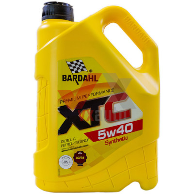 Масло 5w40 5 л Bardahl XTC, API SN/CF