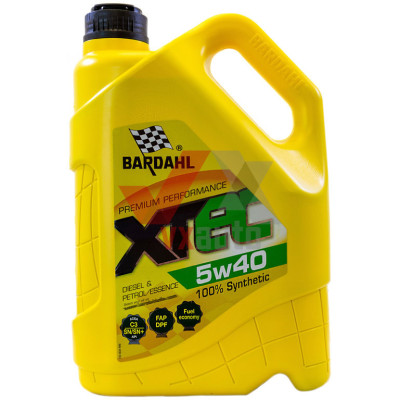 Масло 5w40 5 л Bardahl XTEC, API SN/SN Plus