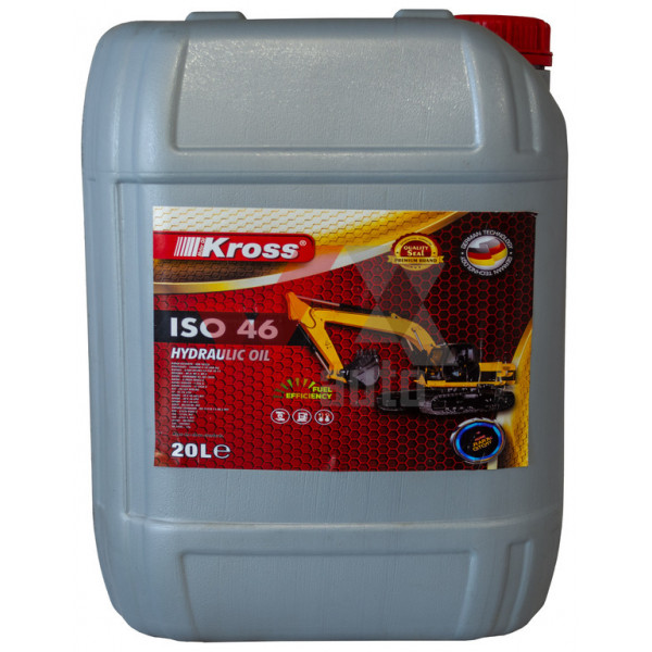 Олива гідравлічна ISO46 20 л KROSS Hydraulic