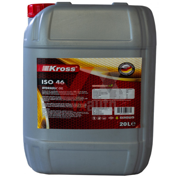 Олива гідравлічна ISO46 20 л KROSS Hydraulic