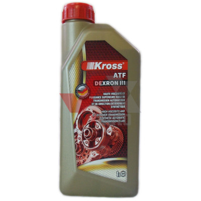 Масло трансмиссионное  ATF Dexron III 1 л KROSS