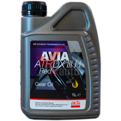 Масло трансмиссионное  ATF Dexron IIIH 1 л Avia RED