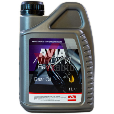 Масло трансмиссионное  ATF Dexron VI 1 л Avia RED