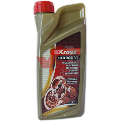 Масло трансмиссионное  ATF Dexron VI 1 л KROSS