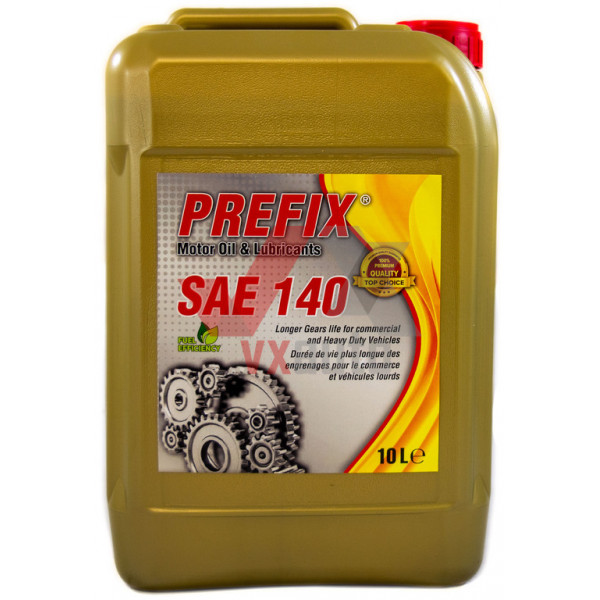 Масло трансмісійне  SAE140 10 л Prefix (Нігрол)