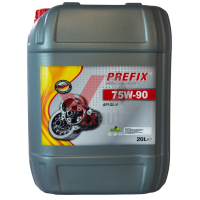 Масло трансмиссионное 75w90 20 л Prefix, API GL-4