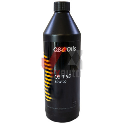 Масло трансмиссионное 80w90 1 л Q8 T55, API GL-5