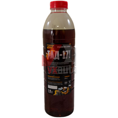 Масло трансмиссионное 80w90 1 л Тренд OIL ТАД-17и (канистра ПЭТ), API GL-4