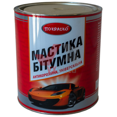 Мастика бітумна 3 л/2.4 кг Покраско