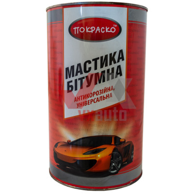 Мастика бітумна 5 л/4.3 кг Покраско