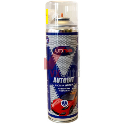 Мастика битумная 550 мл AUTOTRADE Autobit (аэрозоль)