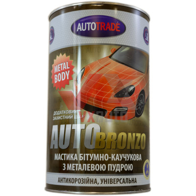 Мастика битумно-каучуковая 5 л/4.5 кг AUTOTRADE Autobronzo
