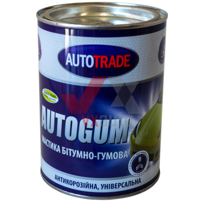 Мастика битумно-резиновая 1 л/0.8 кг AUTOTRADE Autogum