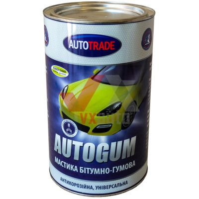 Мастика битумно-резиновая 5 л/4.3 кг AUTOTRADE Autogum